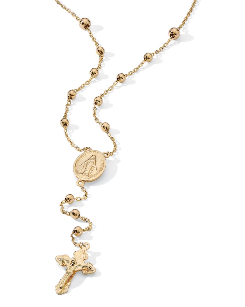 Fashion on sale rosary necklace